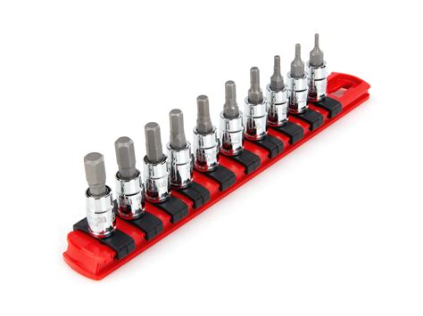 Inch Drive Hex Bit Socket Set Piece Tekton Shb