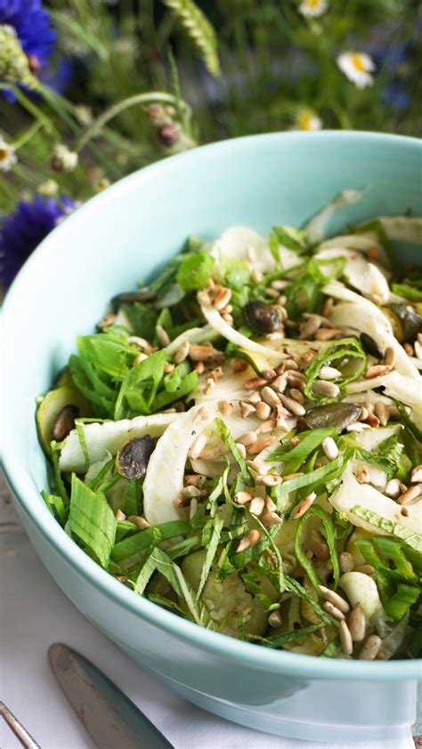 Recette De Salade V G Tale Fenouil Courgettes Et Menthe