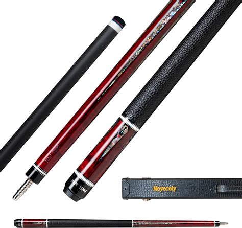 Moyerely Jian Ying Carbon Fiber Pool Cue 11 8mm 12 5mm Low Deflection