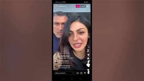 Neeru Bajwa Funny Live With Her Husband 😂😂😂😁amrit Maan All Bamb Te