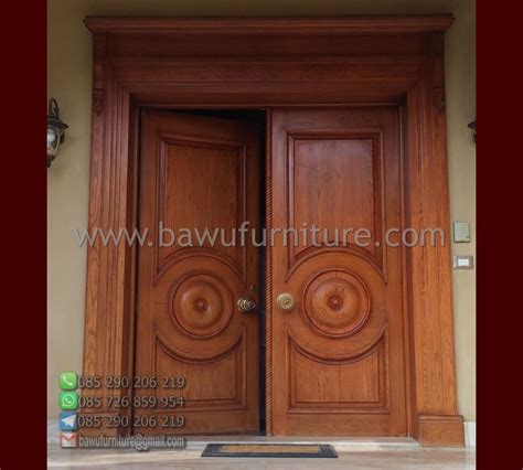 Pintu Utama Model Pintu Kupu Tarung 2021 Inilah 32 Model Pintu Utama