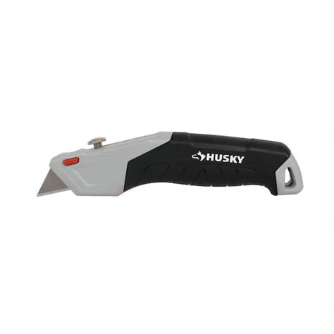 Husky Auto Loading Retractable Utility Knife 00043 The Home Depot