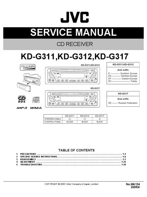 Jvc Car Stereo Wiring Diagram For Kd Sx24bt