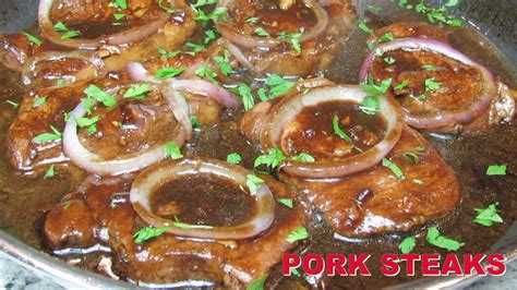 Pork Chop Steak Recipe Pork Chop Youtube