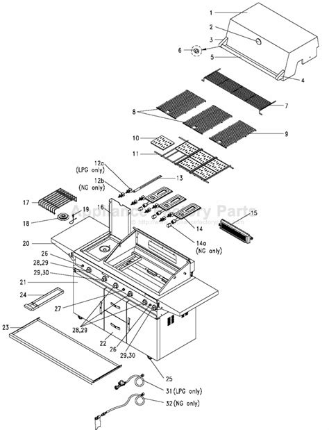 Members Mark Y0660 Parts Grills