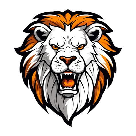 Premium Vector Lion Mascot Vector Illustration