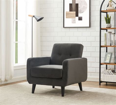 Oslo Chair Graphite Velvet