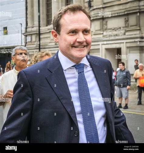 London Uk 05th Aug 2022 Tom Tugendhat Mp Former Leadership