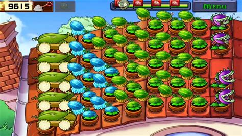 Plants Vs Zombies Adventure Roof Level 9 Gameplay Youtube