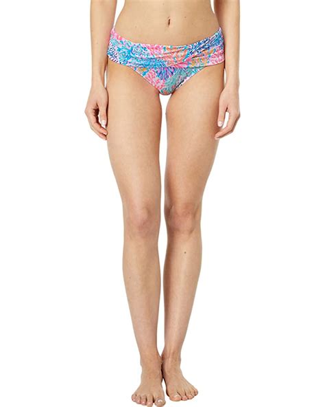 Lilly Pulitzer Lagoon Sarong Hipster Bikini Bottom Zappos