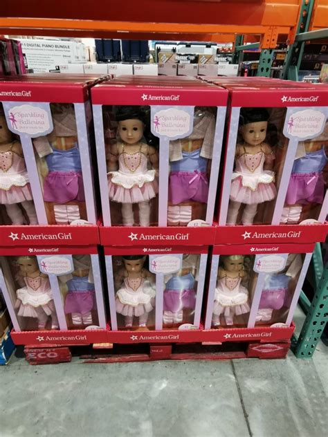 Costco 2032110 American Girl Truly Me 18 Doll Ballerina Bundle All