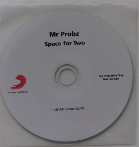 Mr Probz* - Space For Two (R3hab Remix) (2018, CDr) | Discogs