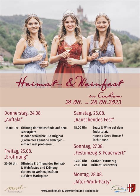 Heimat Und Weinfest Cochem Cochem Veranstaltung