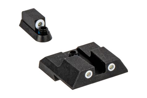 Night Fision Perfect Dot Night Sight Set CZ P 07 P 09 Square Notch