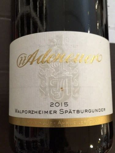 J J Adeneuer Walporzheimer Sp Tburgunder Vivino Us