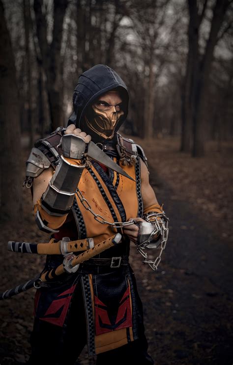 Scorpion Armor Mortal Kombat 11 Etsy