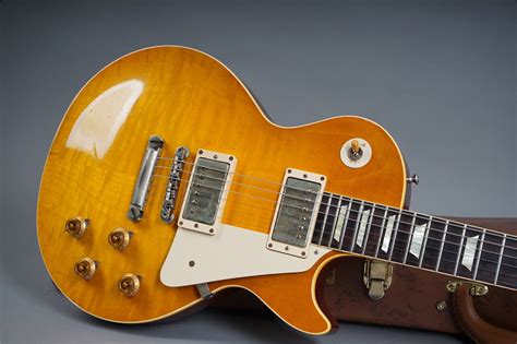 Gibson Les Paul 1959 Collector S Choice 26 Whitford Burst 2014 Lemon Burst Guitar For Sale