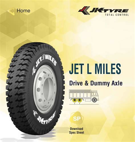 JK Jet L MilesTruck Tyre At Rs 20000 Piece JK Truck Tyres In New