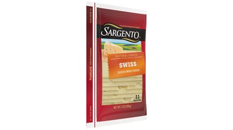 Sargento Natural Sliced Swiss Cheese 7 Oz Delivery Near Me Doordash