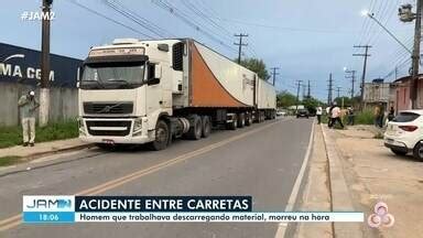 JAM 2ª edição Trabalhador morre esmagado entre carretas na Zona Leste