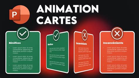 Cr Er Une Animation De Cartes Retourner Flip Card Sur Ppt Youtube