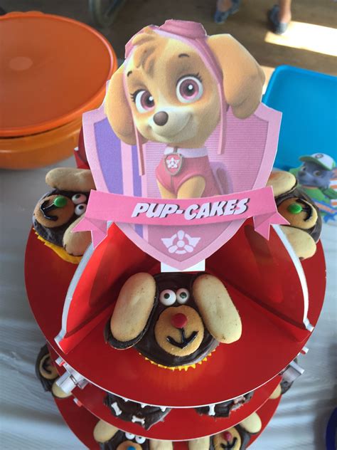 Pup Cakes Paw Patrol Birthday Party Made This For My Niece Leilas