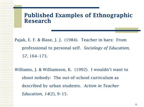 PPT - Chapter 10 Ethnographic Research PowerPoint Presentation, free ...