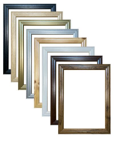 A1 A2 A3 A4 A5 Photo Frames Elegant Picture Frames Black White Oak