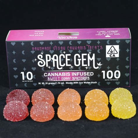 Space Gem Sweet Spacedrops 100mg 10 Pack Leafly