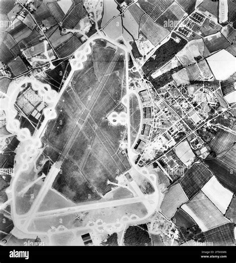 RAF Wattisham - 27 May 1944 Airphoto Stock Photo - Alamy