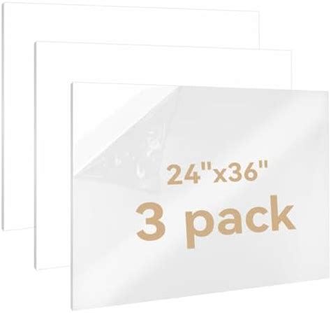 Amazon Plexiglass X Clear Acrylic Sheet Th Inch