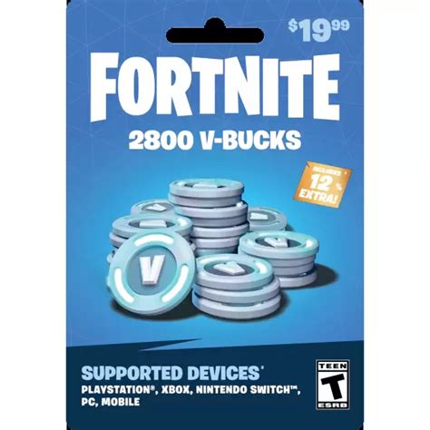 Fortnite Vbucks Gift Card Digital Code Gamestore