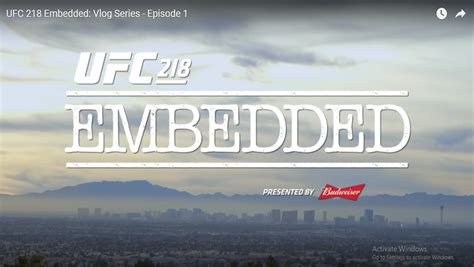 UFC 218 Embedded: Vlog Series - Episode 1