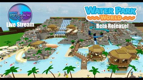 How To Build A Water Park On Roblox Youtube