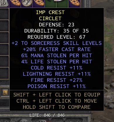 All Res Fire Res Sorc Circlet Ft Topic D Jsp