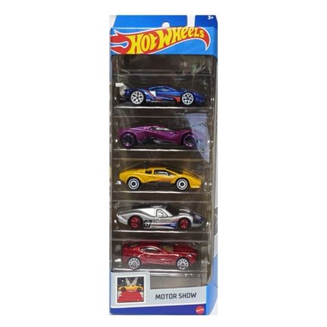 Mattel Toys Hot Wheels Motor Show 5 Pack Poshmark