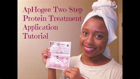 Aphogee Two Step Protein Treatment Tutorial Youtube