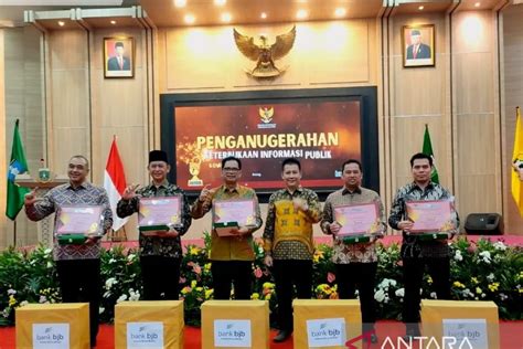 Pemkot Tangsel Raih Predikat Badan Publik Informatif Antara News