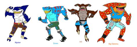 Street Sharks The Street Sharks By Ezio1 3 On Deviantart