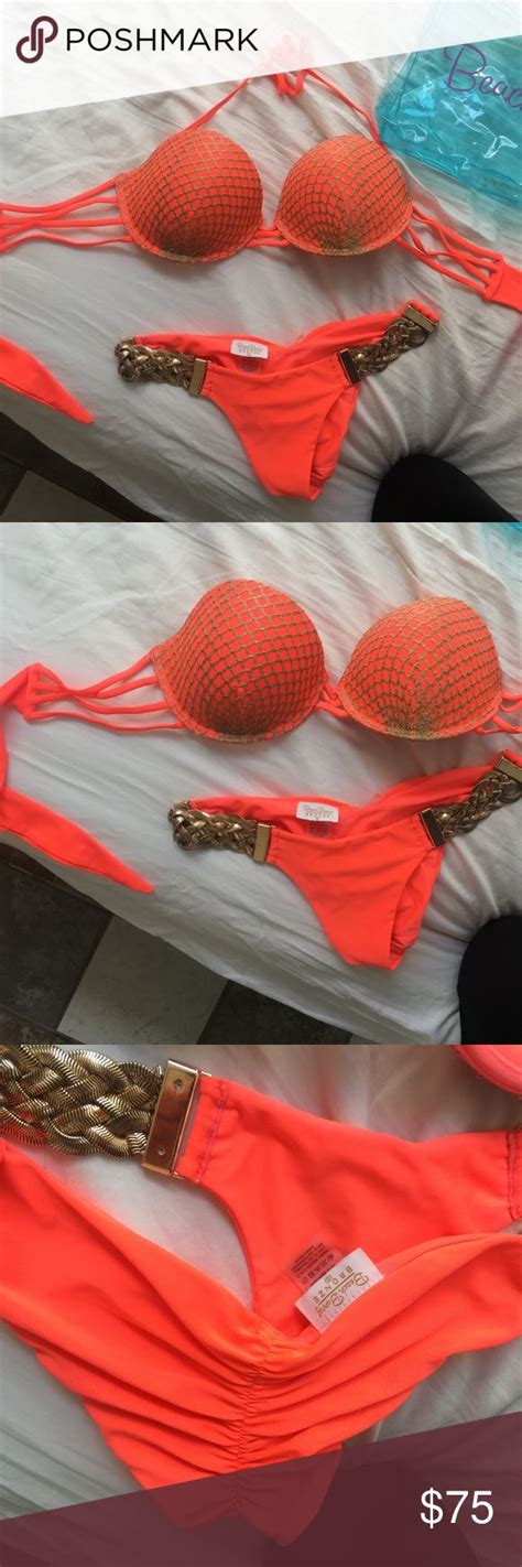 Beach Bunny Multiway Gold Hardware Bikini Set Beach Bunny Bikinis Bikini Set