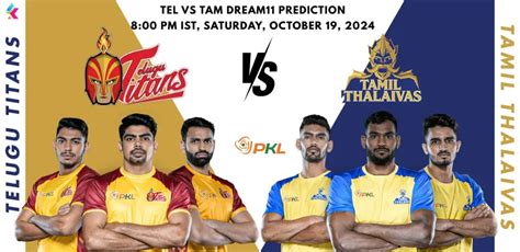 Tel Vs Tam Dream Prediction Todays Match Rd Starting Telugu