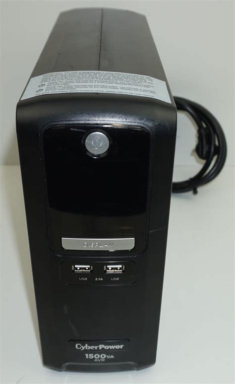 Cyberpower Lx1500gu 1500va Avr 10 Outlet Ups W New Batteries Irt