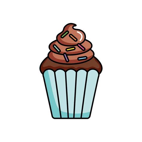 Chocolate Cupcake Clip Art