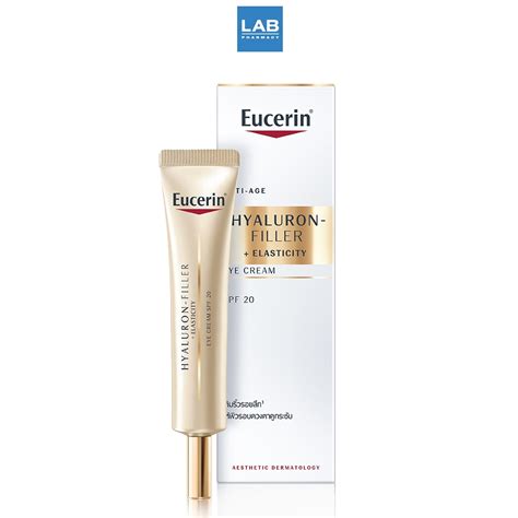 Eucerin Hyaluron Filler Elasticity Eye Cream Spf20 15 Ml ยูเซอริน ไฮยาลูรอน ฟิลเลอร์ อีลา