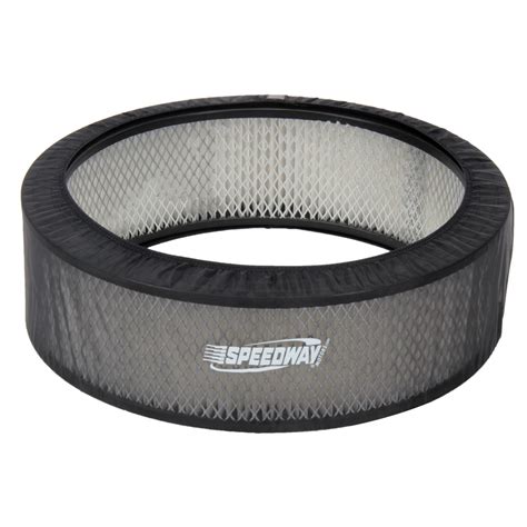 Speedway Motors 14x3 Inch Air Cleanerpre Filterbreather Kit