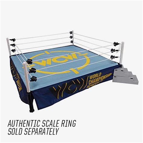 Wcw Ring Skirt And Ring Mat For Wwe Authentic Scale Ring Playset