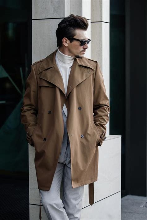 Beige Trench Coat Mens Outfit Atelier Yuwa Ciao Jp