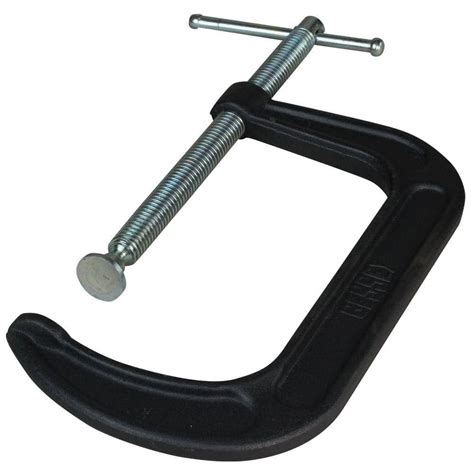 Bessey Cm Series 6 In Capacity Drop Forged C Clamp With 3 12 In