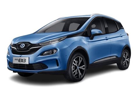 2021 BAIC BJEV EX3 Rad Reifengrößen LK Einpresstiefe und