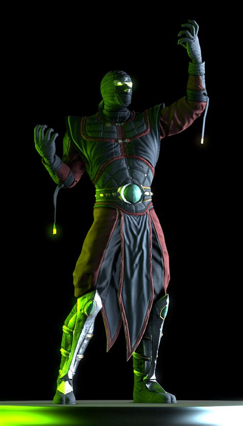 Ermac By Yare Yare Dong On Deviantart Mortal Kombat Characters